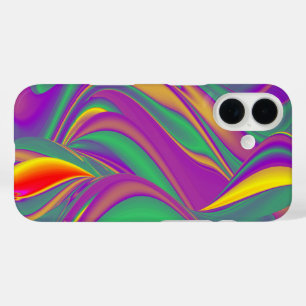 The Magic of Colours Abstract 3D Rainbowart iPhone 16 Case