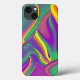 The Magic of Colours Abstract 3D Rainbowart iPhone 13 Case