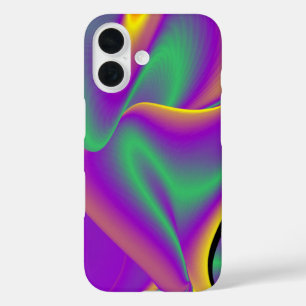 The Magic of Colours Abstract 3D Rainbowart iPhone 16 Case