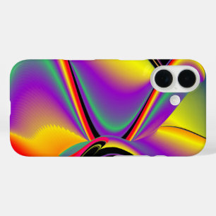 The Magic of Colours Abstract 3D Rainbowart iPhone 16 Case