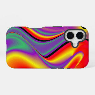 The Magic of Colours Abstract 3D Rainbowart iPhone 16 Case