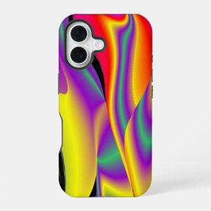 The Magic of Colours Abstract 3D Rainbowart iPhone 16 Case
