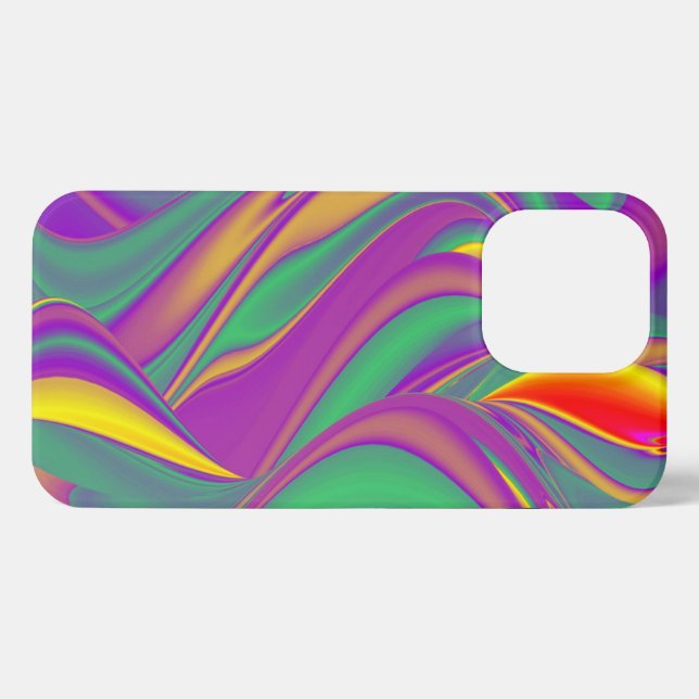 The Magic of Colours Abstract 3D Rainbowart iPhone Case (Back Horizontal)
