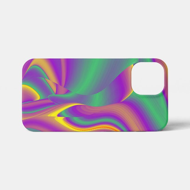 The Magic of Colours Abstract 3D Rainbowart iPhone Case (Back Horizontal)