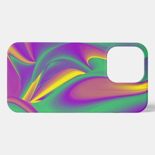The Magic of Colours Abstract 3D Rainbowart iPhone Case (Back Horizontal)