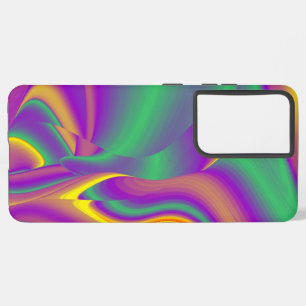 The Magic of Colours Abstract 3D Rainbowart Samsung Galaxy Case