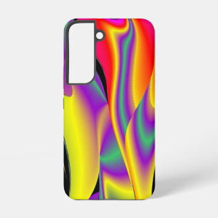 The Magic of Colours Abstract 3D Rainbowart Samsung Galaxy Case