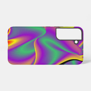 The Magic of Colours Abstract 3D Rainbowart Samsung Galaxy Case