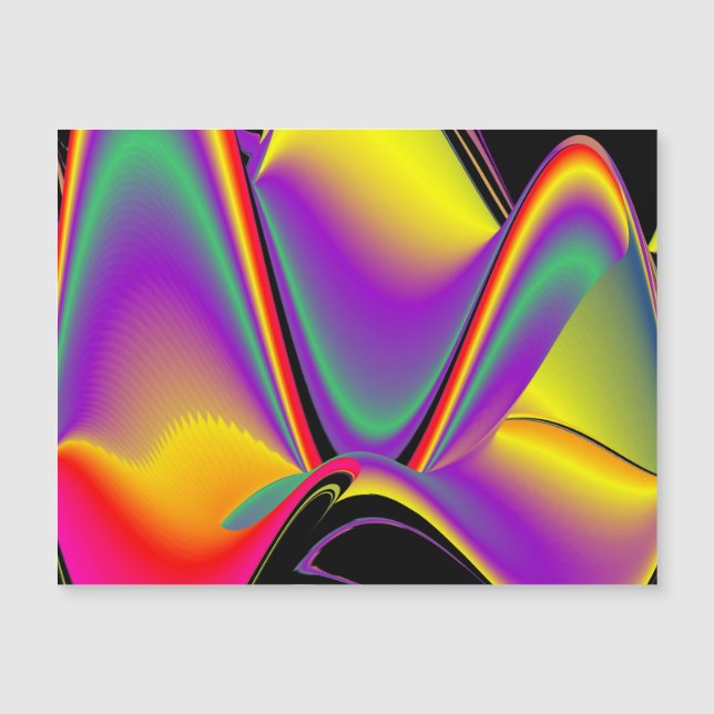 The Magic of Colours Magnetic Card (Front)