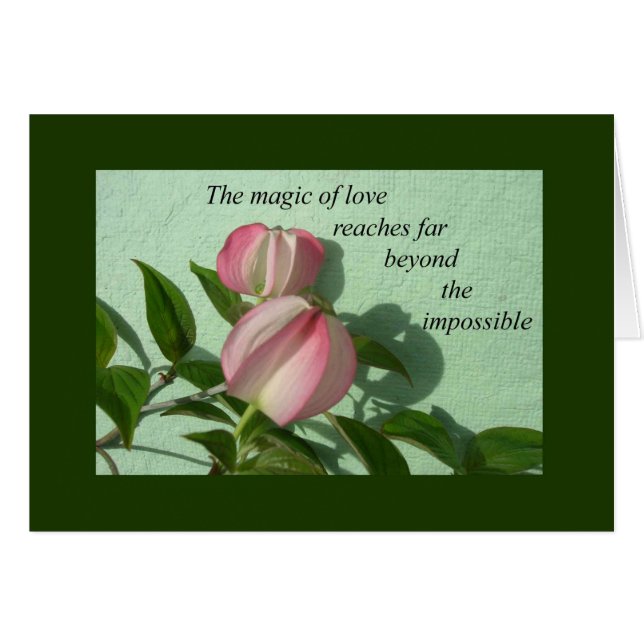 The magic of love - Frameable Art Card (Front Horizontal)