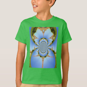 The Magic of Paris: Geometric Eiffel Tower Design T-Shirt