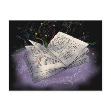 The Magic of Reading Postcard