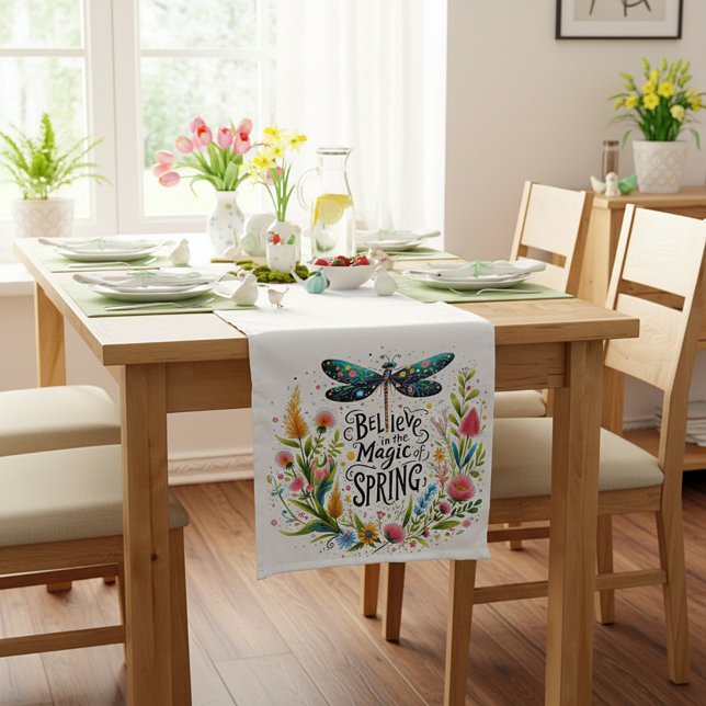 The Magic of Spring floral Short Table Runner (Creator Uploaded)