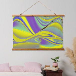 The Magic of Summer , Abstract 3D Art Hanging Tapestry