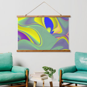 The Magic of Summer , Abstract 3D Art Hanging Tapestry