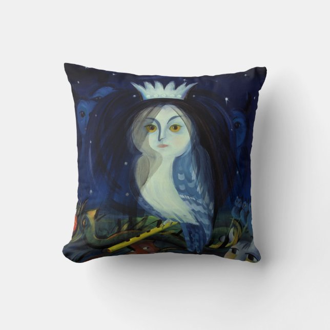 The Magic of the Flute 2002 Throw Pillow (Front)
