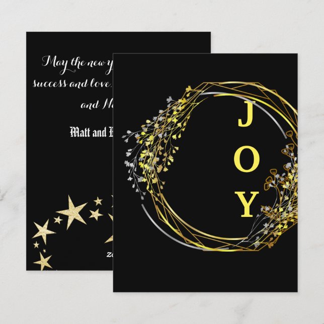 The magic of the holiday season (Front/Back)