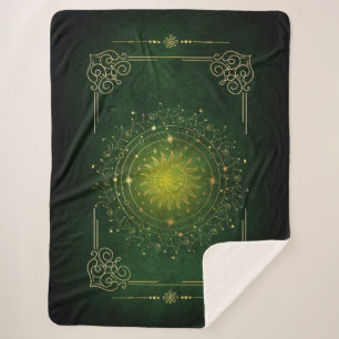 The Magic of the Sun and Moon Sherpa Blanket