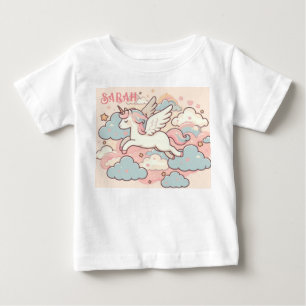 The Magic of Unicorns (Customize with Name) Baby T-Shirt