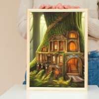 The Magical Carved Treehouse