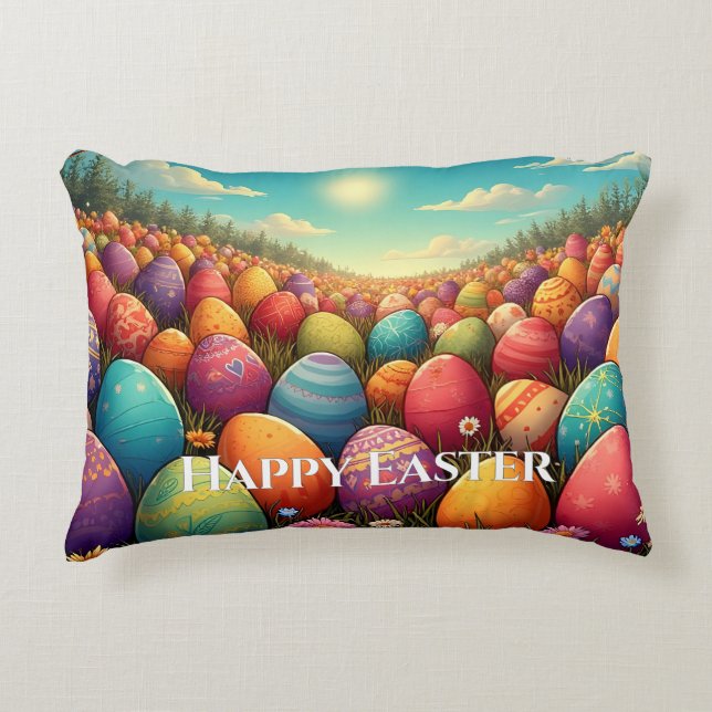 The Magical Easterland Accent Pillow (Front)