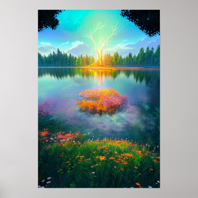 The Magical Glow of the Golden Tree Poster (Front)
