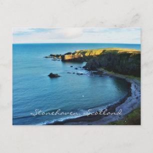 The magical Stonehaven in beautiful Scotland! Postcard