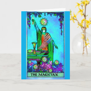 The Magician BLANK Coronavirus Art Tarot Card