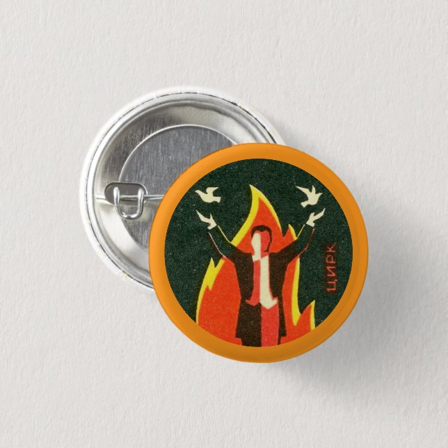 The Magician Button (Front & Back)