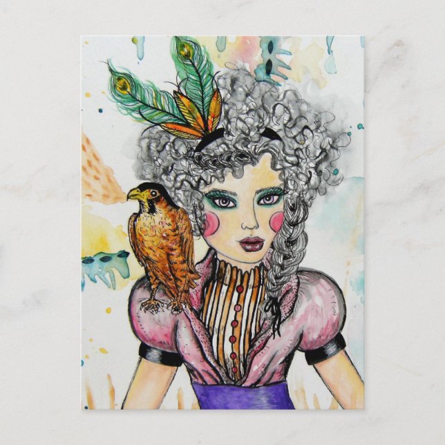 The Magician Postcard (Front)