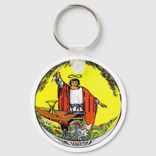 The Magician Tarot Card Keychain