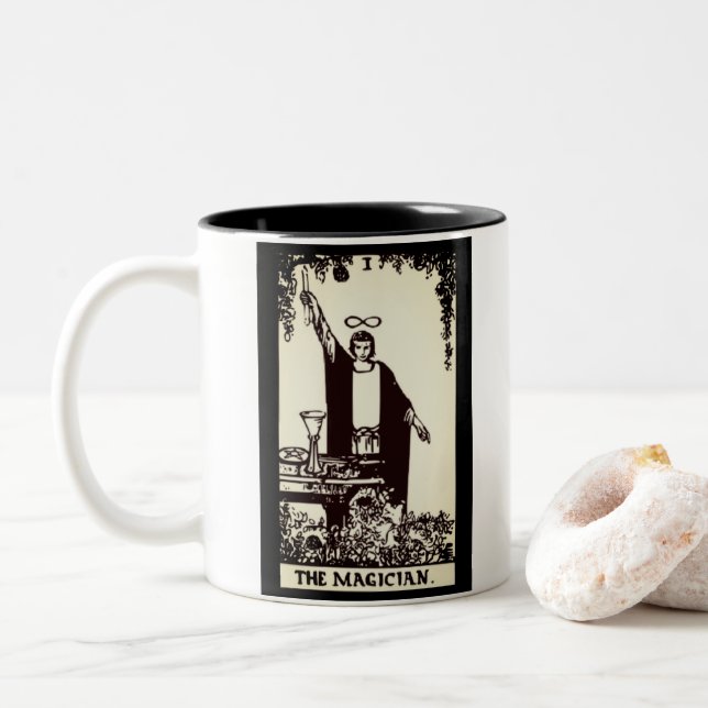 the magician tarot card | Mug (With Donut)