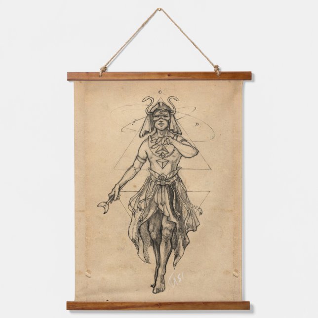 The Magician Tarot Hanging Tapestry (Front)