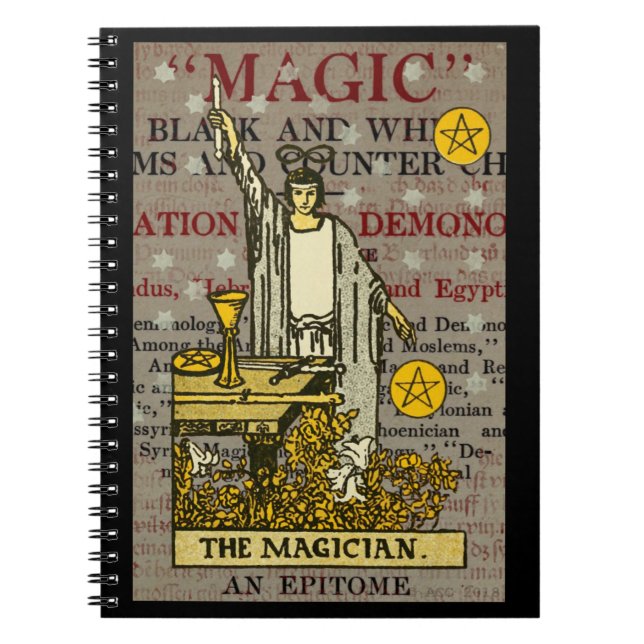 The Magician Tarot Notebook (Front)