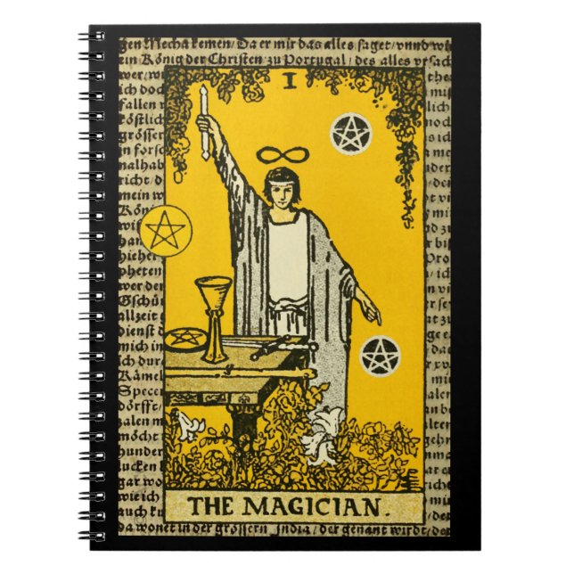 The Magician Tarot Notebook (Front)