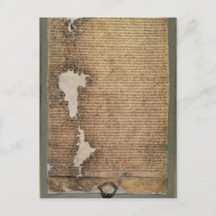 The Magna Carta of Liberties, Third Version Postcard