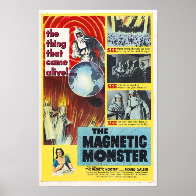 The Magnetic Monster Poster (Front)