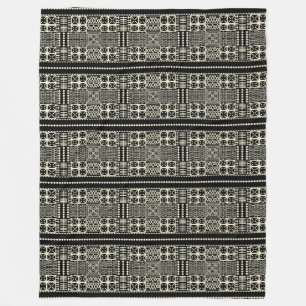 The Magnetic Wodaabe Beauty "Gerewol" Charm Fleece Blanket
