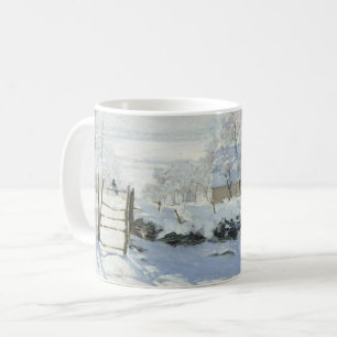 The Magpie by Claude Monet Coffee Mug