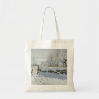 The Magpie by Claude Monet Tote Bag