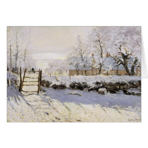 The Magpie by Monet