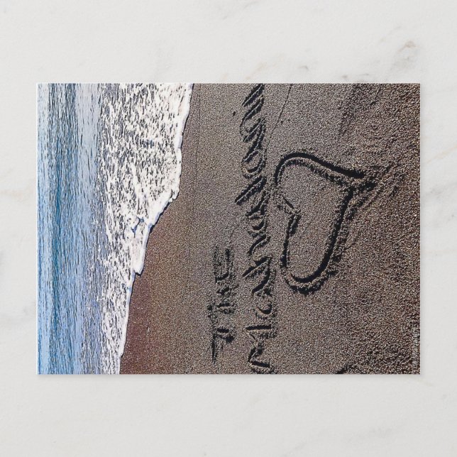 The Mahalani Beach Postcard (Front)