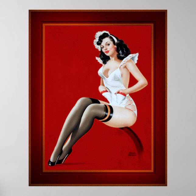 The Maid by Peter Driben Poster (Front)