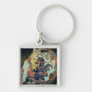 The Maiden, 1913 (oil on canvas) Keychain