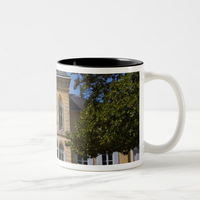 The main chateau building, renovated by Two-Tone coffee mug (Right)