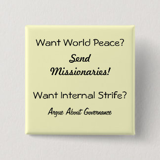 The Main Thing 2 Inch Square Button