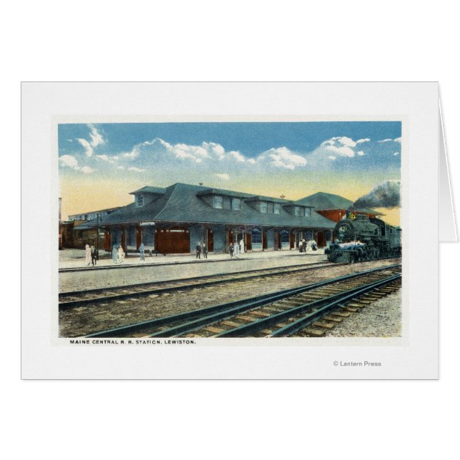 The Maine Central Railroad Station (Front Horizontal)