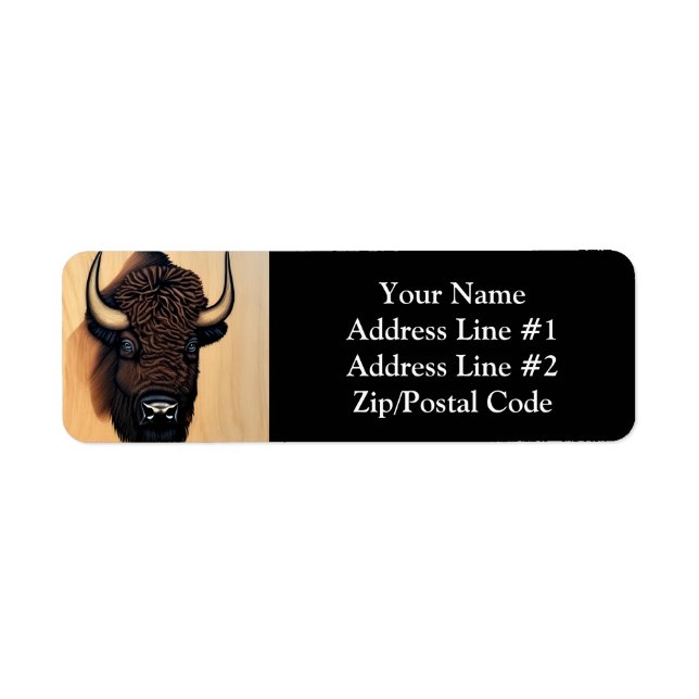 The Majestic Bison - A Symbol Of Power And Freedom (Front)