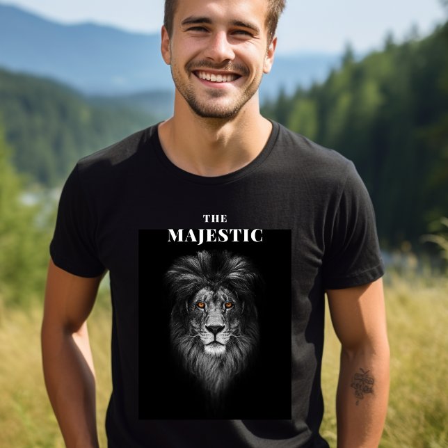 The Majestic Lion Head T-Shirt (Creator Uploaded)