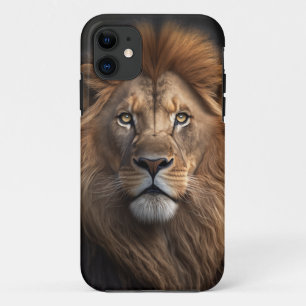 The Majestic Lion King of the Jungle iPhone 11 Case